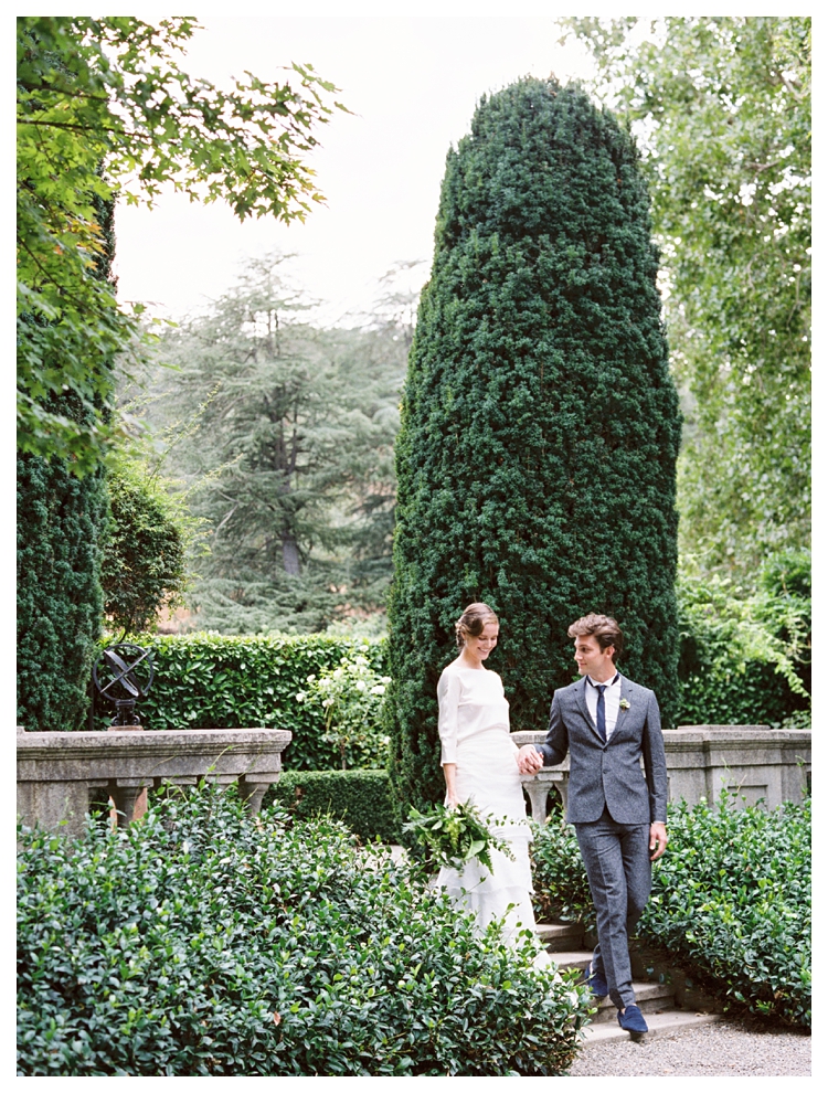 Wedding Editorial at Beaulieu Garden